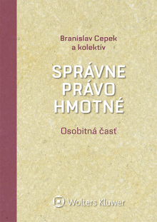 Správne právo hmotné. Osobitná časť.