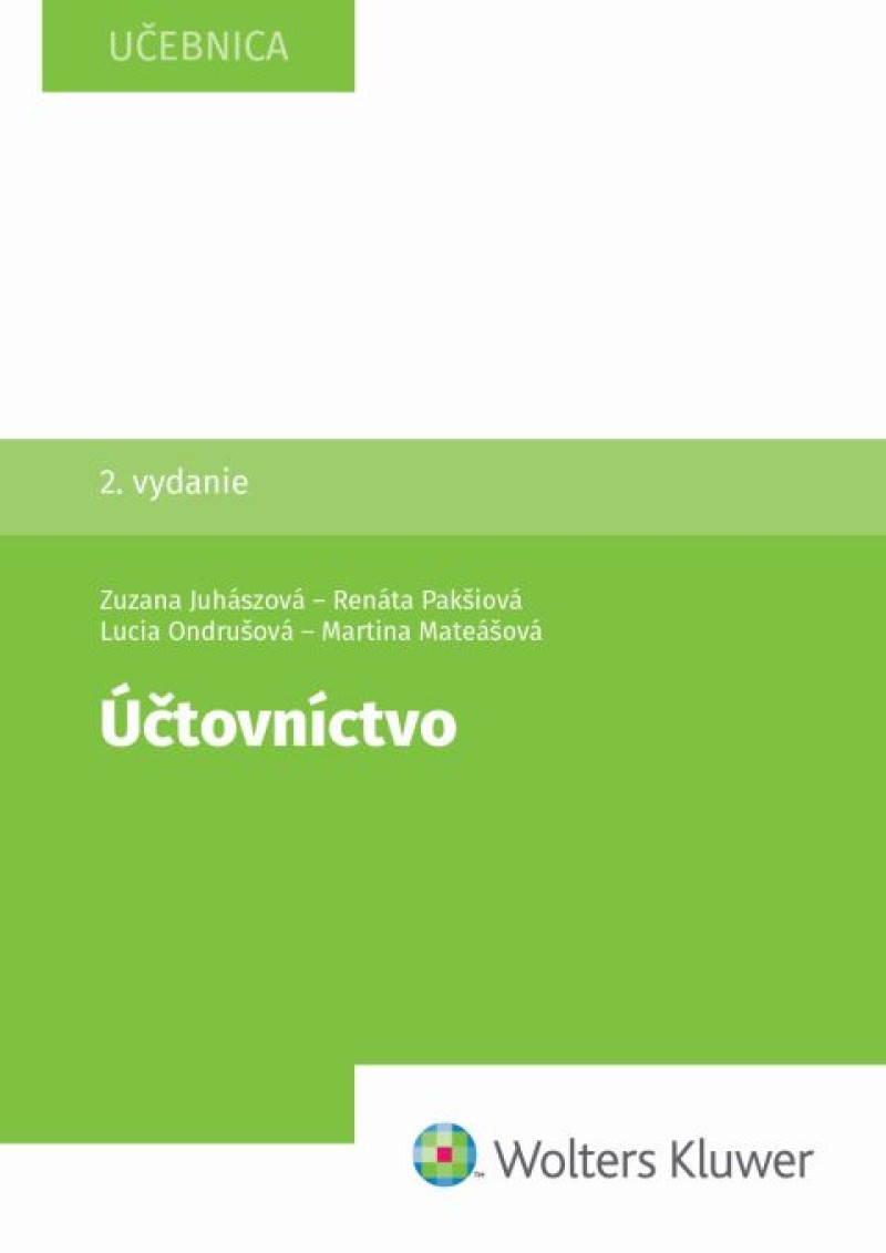 Účtovníctvo, 2. vydanie